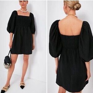 Tuxkernuxk small linen balloon sleeve